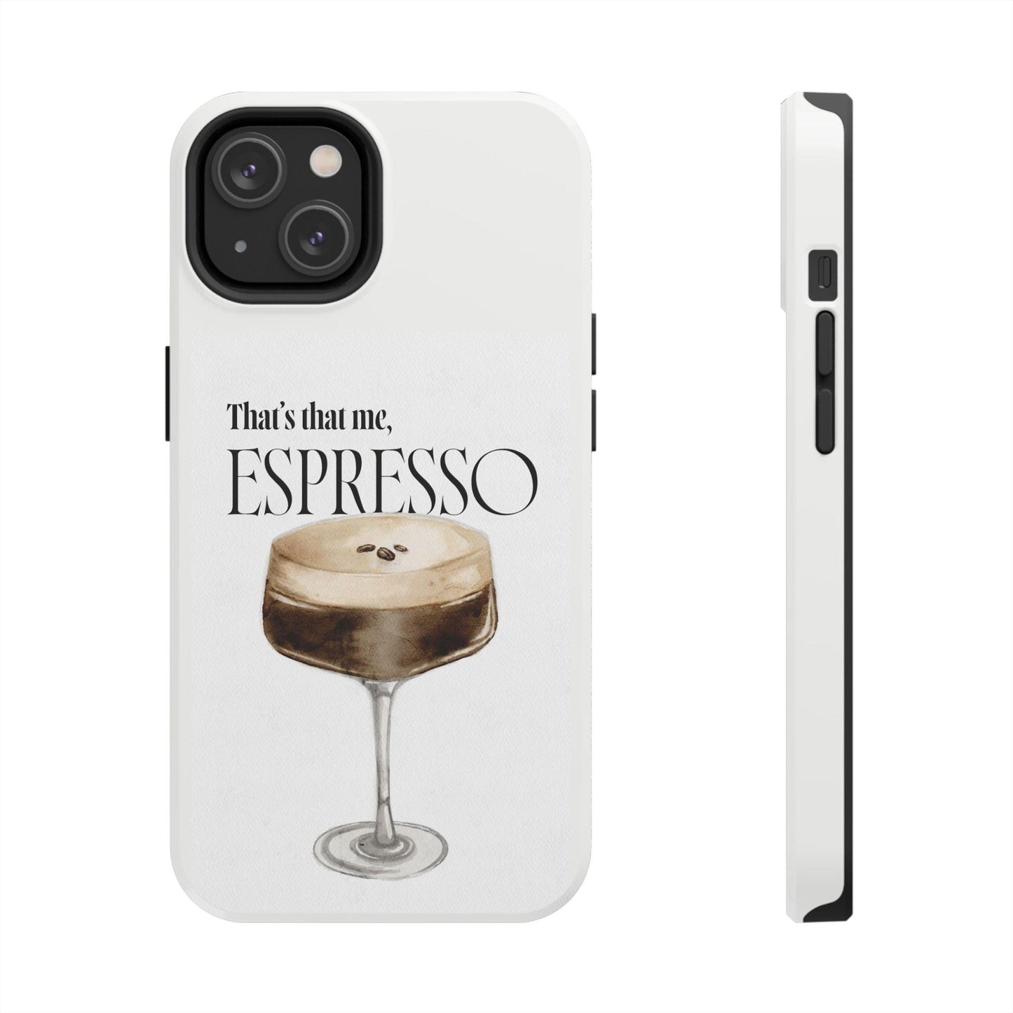 Espresso Martini Tough iPhone Cases