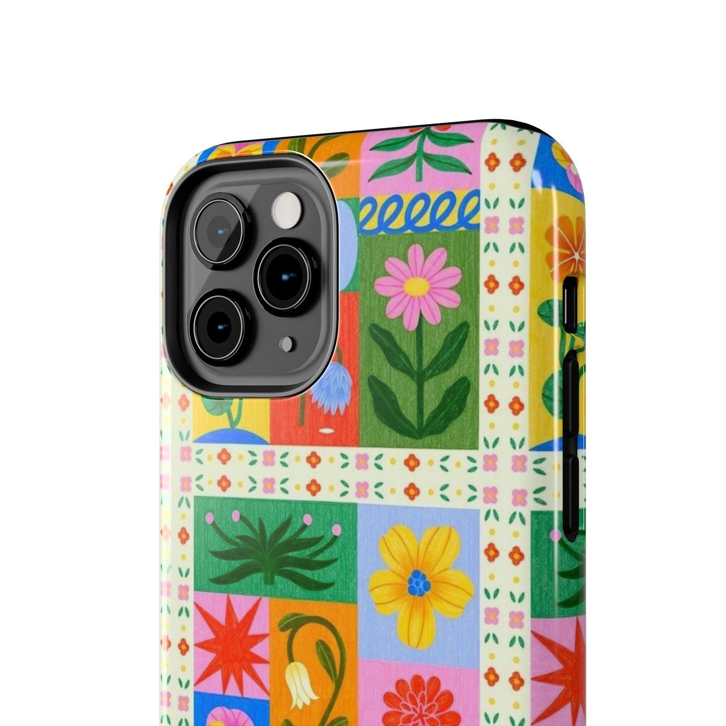 Flower Garden Paradise Tough iPhone Cases