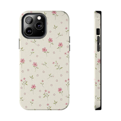 Minimalist Floral Cute iPhone Cases