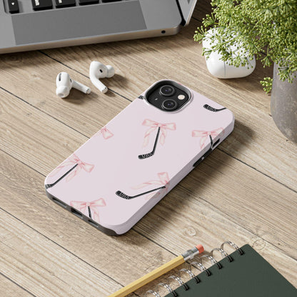 Blush & Puck Elegance Tough iPhone Cases