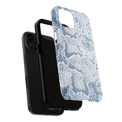 Frostbite Python Mist Tough iPhone Cases