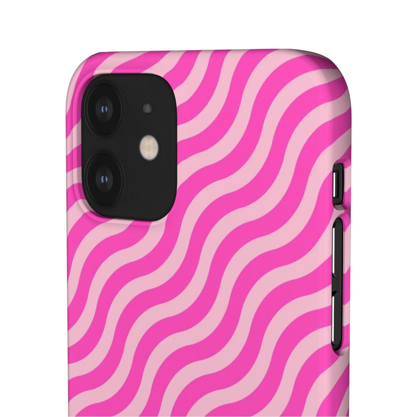 Waveicious Pink Snap iPhone Cases