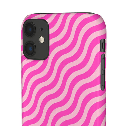 Waveicious Pink Snap iPhone Cases