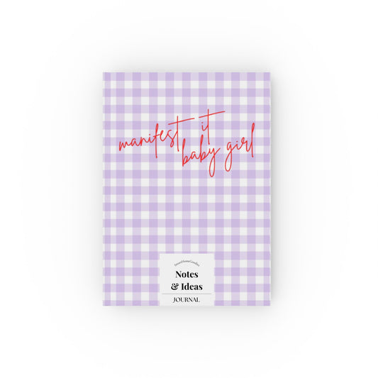 Manifest It Baby Girl Journal