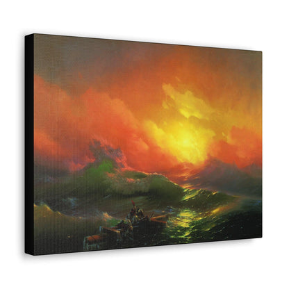 The Ninth Wave by Aivazovsky, Ivan - Canvas Gallery Wraps