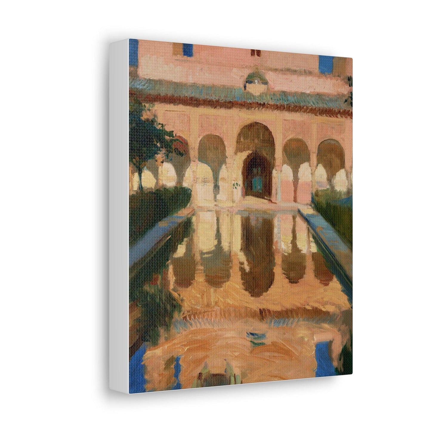 Hall of the Ambassadors, Alhambra, Granada by Joaquín Sorolla y Bastida - Canvas Gallery Wraps