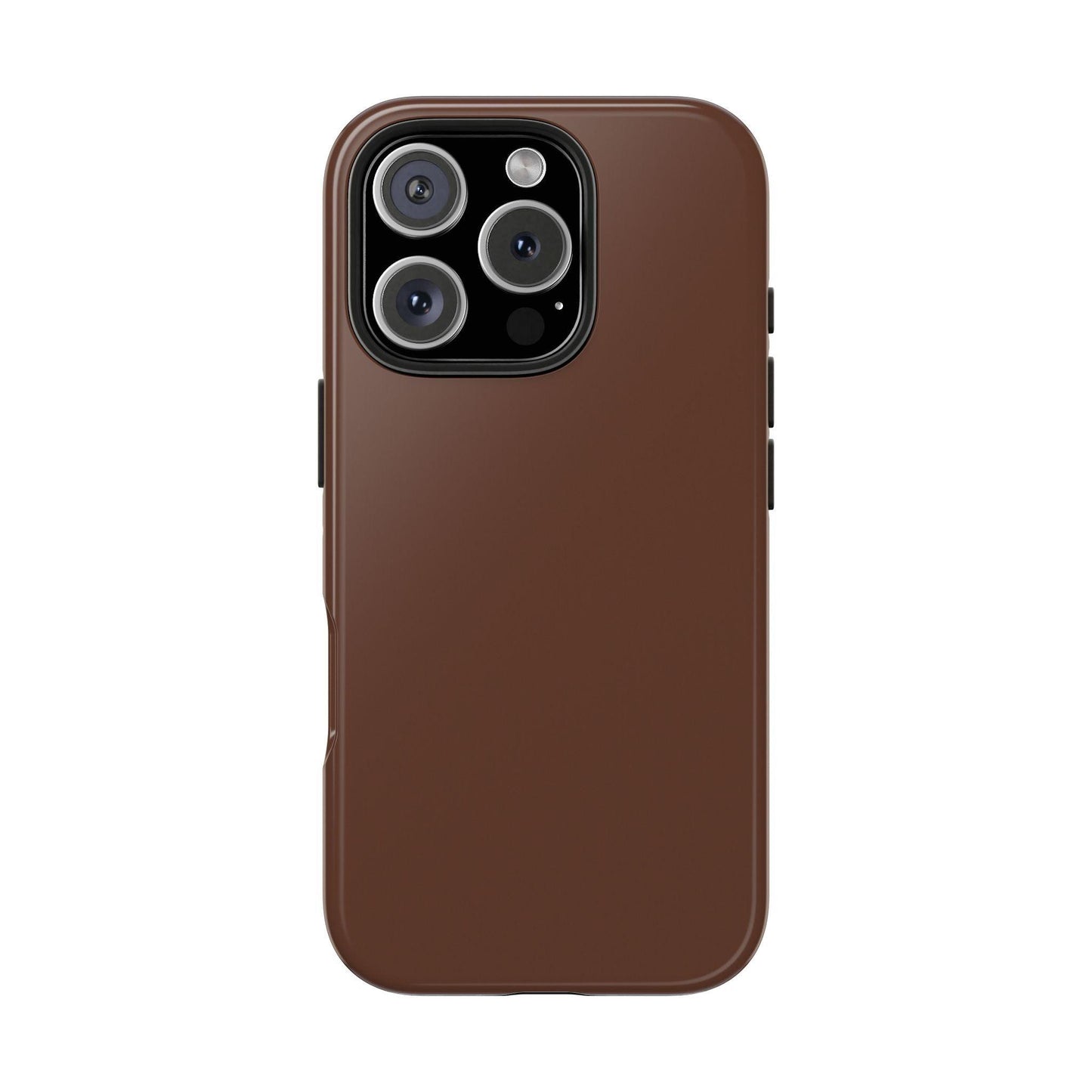 The Basics Coffee Brown iPhone Cases - The Basics Collection