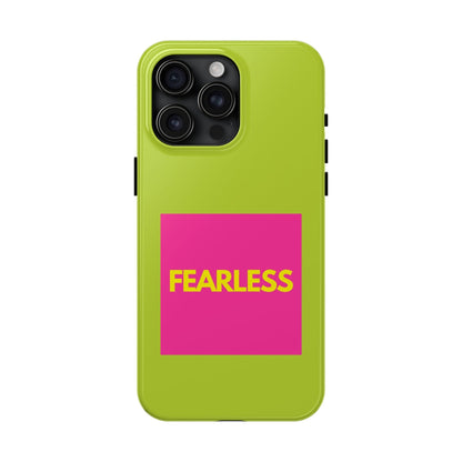 Fearless Tough Neon iPhone Cases