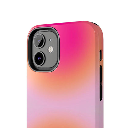 Sunset Glow Tough iPhone Cases with dual layer protection