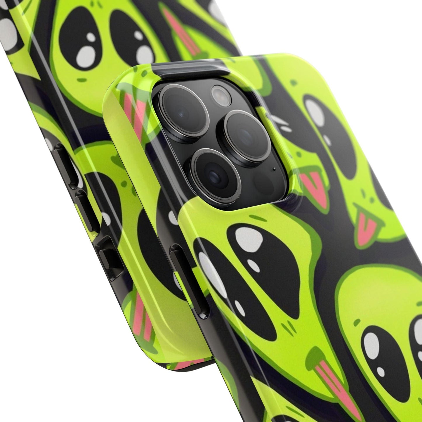 Alien Frenzy Tough iPhone Cases