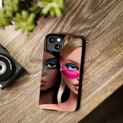 Divas Besties Duo Slim Phone Cases