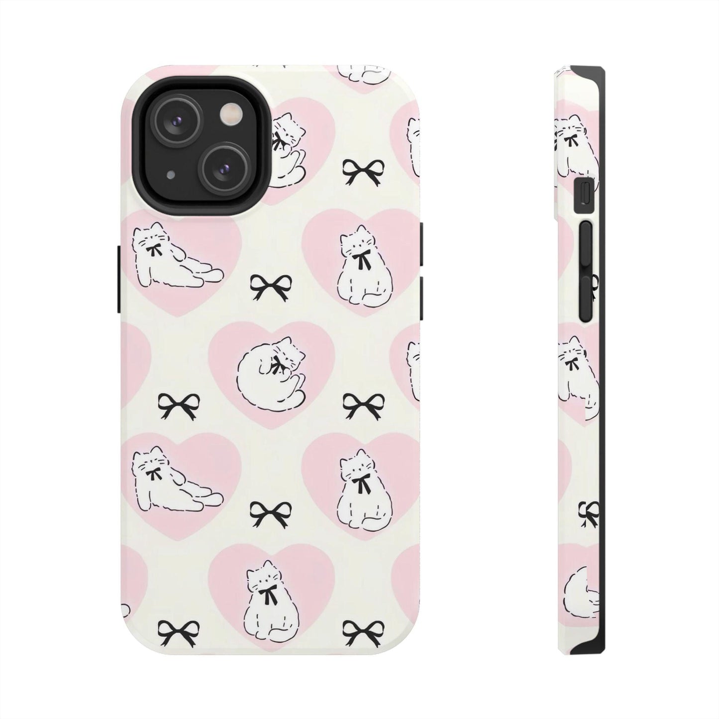 Kitty Love Affair Tough iPhone Cases