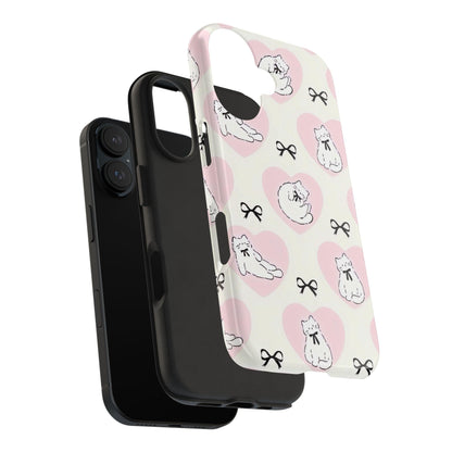 Kitty Love Affair Tough iPhone Cases