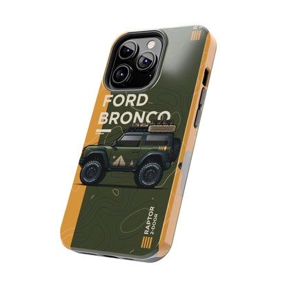 Jeep Cars Tough Phone Case - Rugged Design for Adventure Lovers