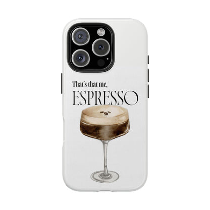 Espresso Martini Tough iPhone Cases