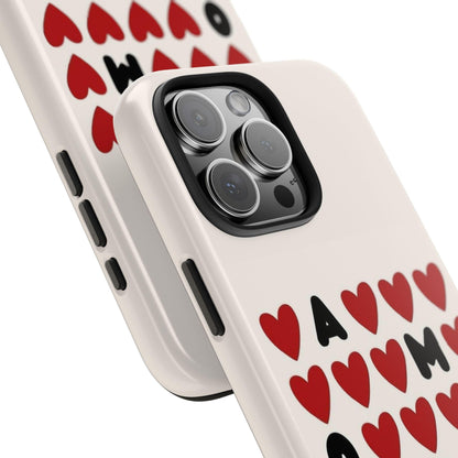 Amour Valentines Hearts Tough iPhone Cases