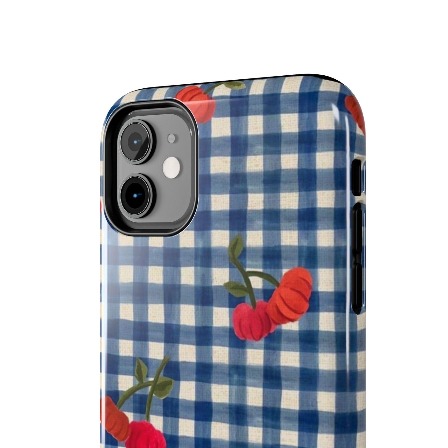 Charming Gingham Tough iPhone Cases