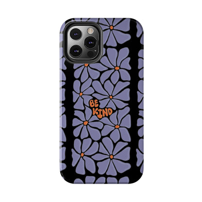 Be Kind Floral Tough iPhone Cases