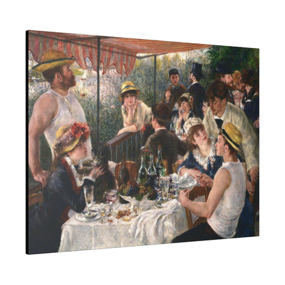 Pierre-Auguste Renoir's Luncheon of the Boating Party (1880-1881) - Matte Canvas, Stretched, 0.75"