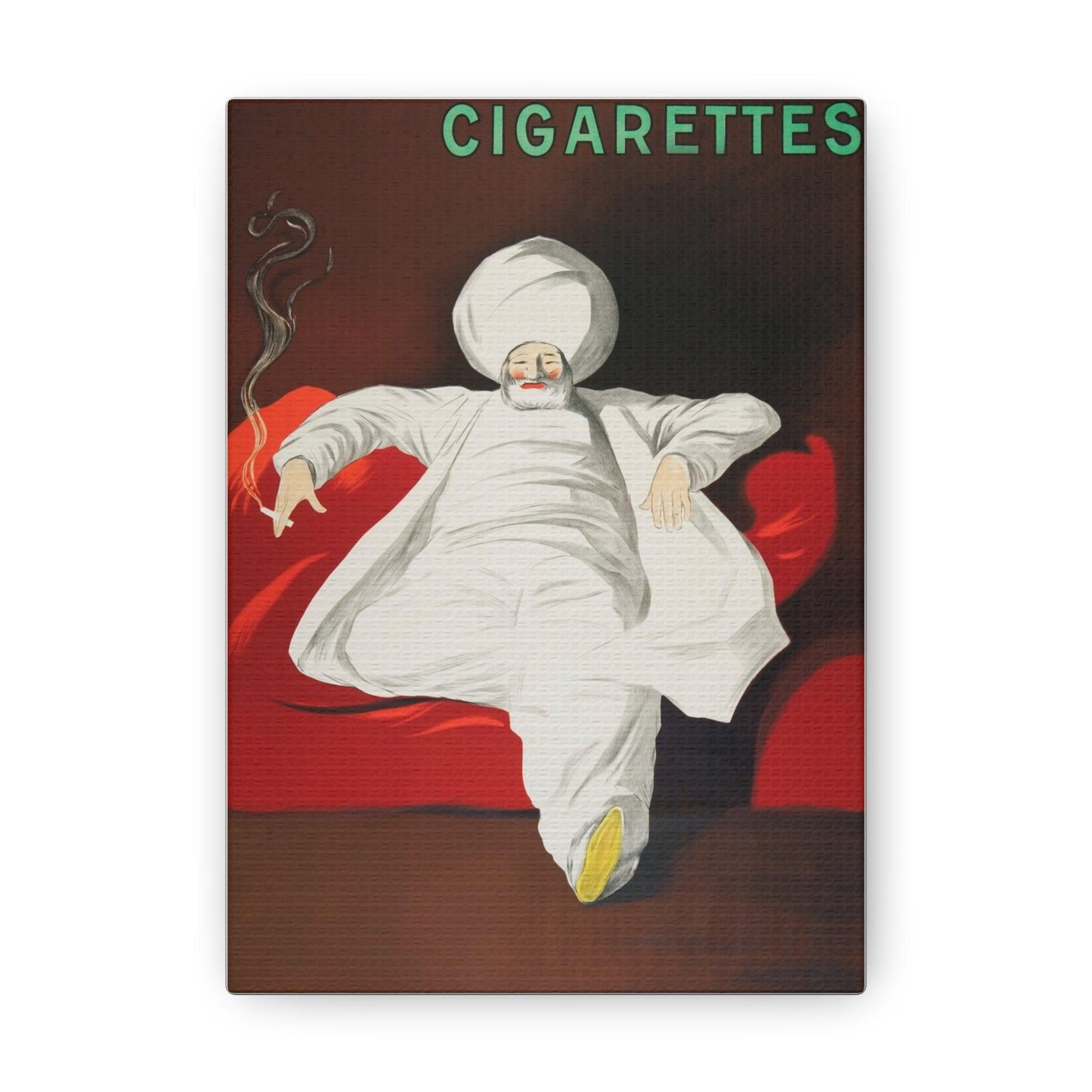 JOB Cigarettes (1912) by Leonetto Cappiello. - Canvas Gallery Wraps