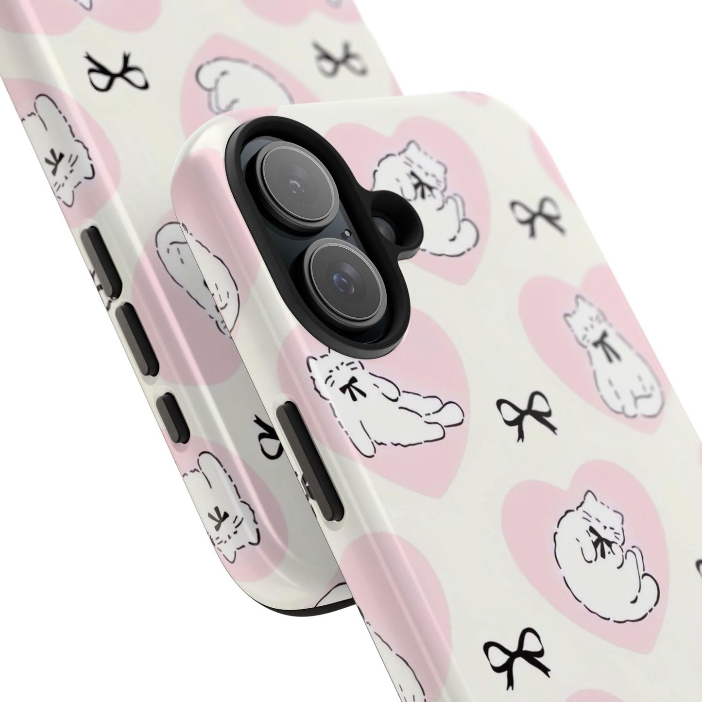 Kitty Love Affair Tough iPhone Cases