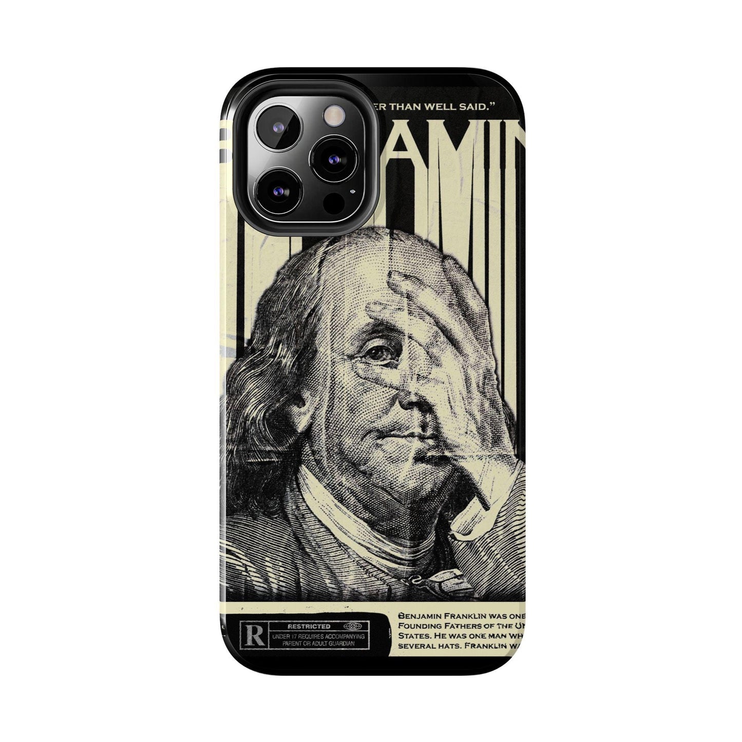 Franklin's Vision Remix Tough iPhone Cases