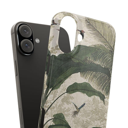 Tropical Paradise Vintage Charm iPhone Cases