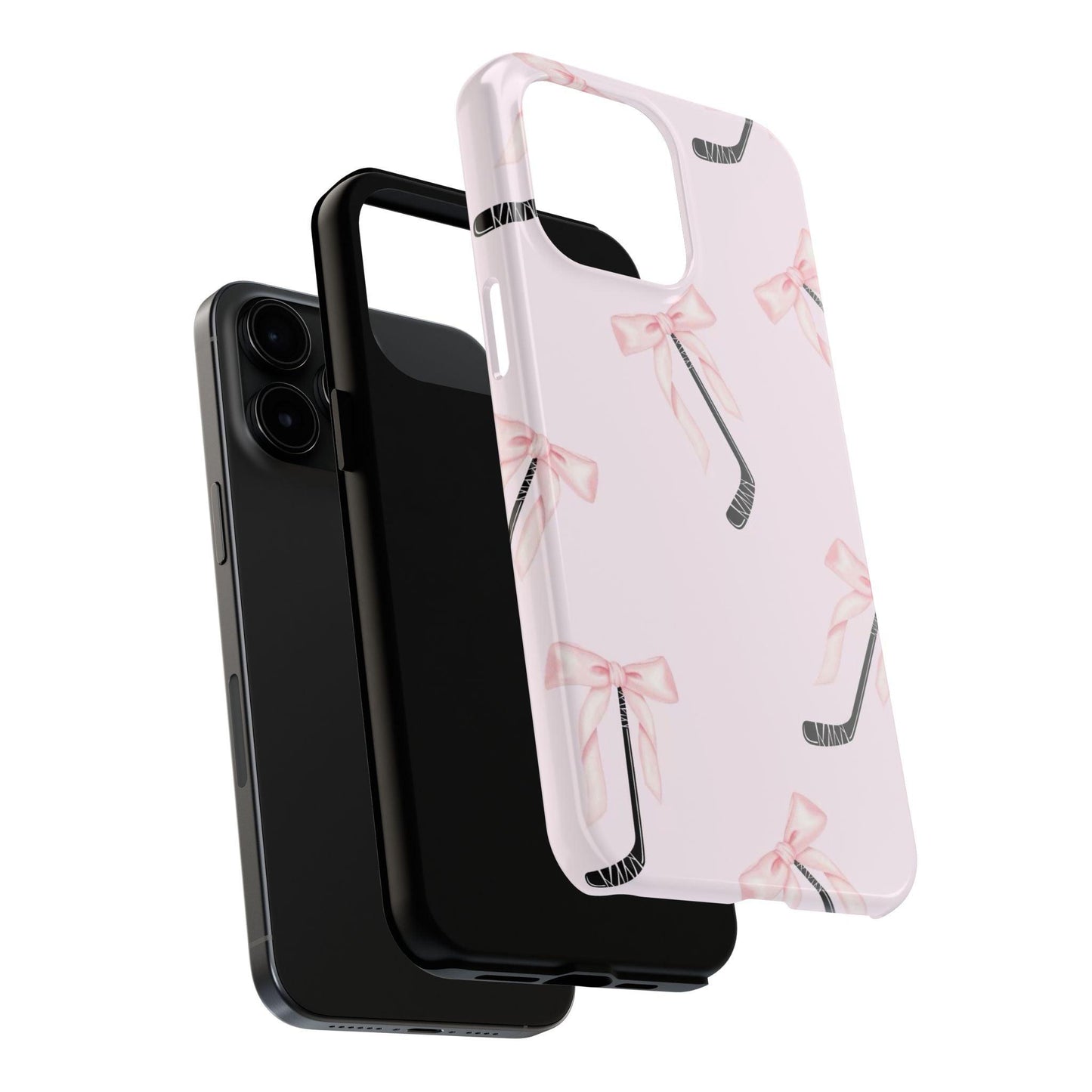 Blush & Puck Elegance Tough iPhone Cases