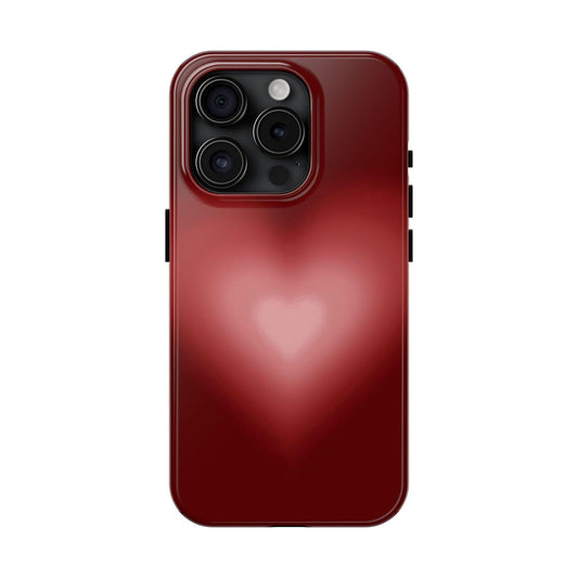 The Heart Aura Wine Tough iPhone Cases