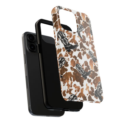 Moo & Boots Mania Tough iPhone Cases