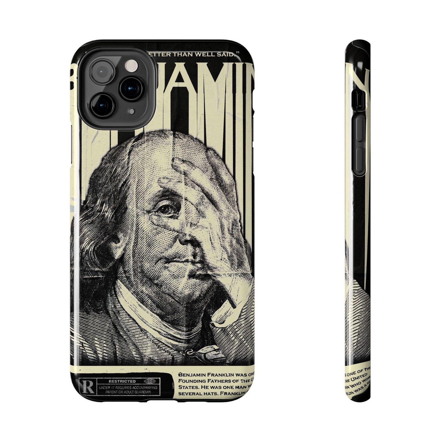 Franklin's Vision Remix Tough iPhone Cases