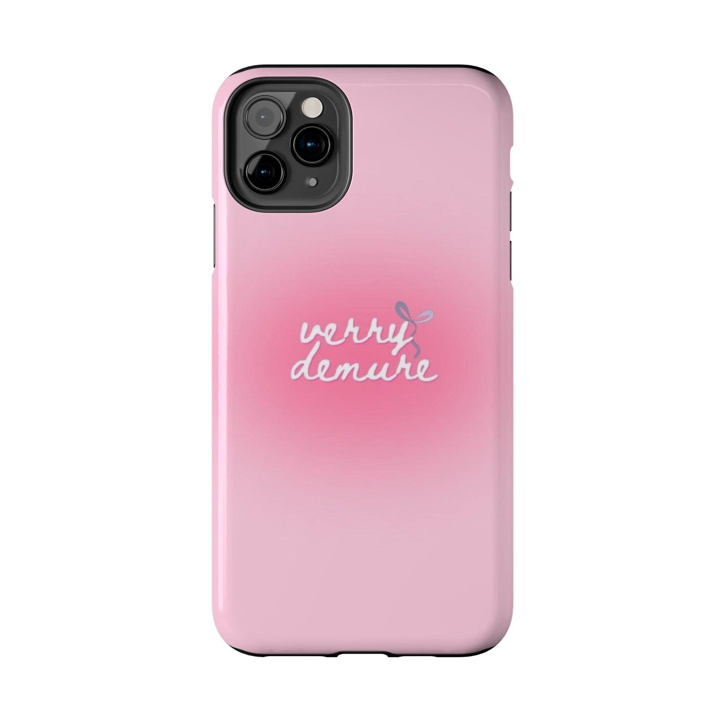 Verry Demure Aura Tough iPhone Cases