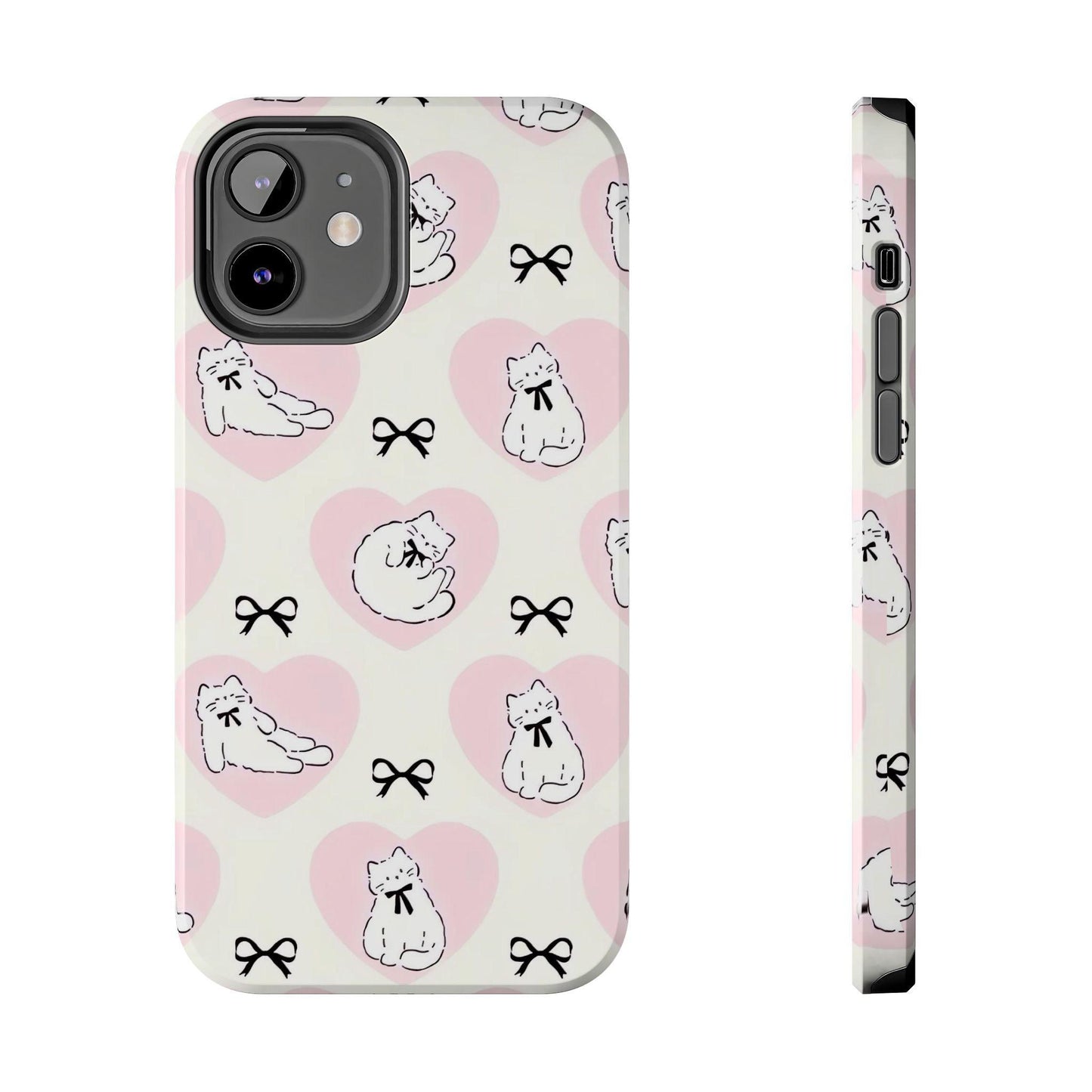 Kitty Love Affair Tough iPhone Cases