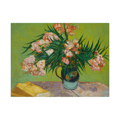 Oleanders 1888 by Vincent Van Gogh  Matte Canvas Stretched 0.75