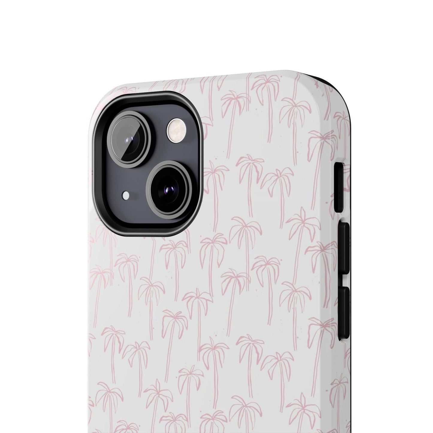 Pink Palm Trees iPhone Cases