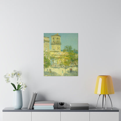 Street of the Great Captain, Córdoba by Frederick Childe Hassam - Matte Canvas, Stretched, 0.75"