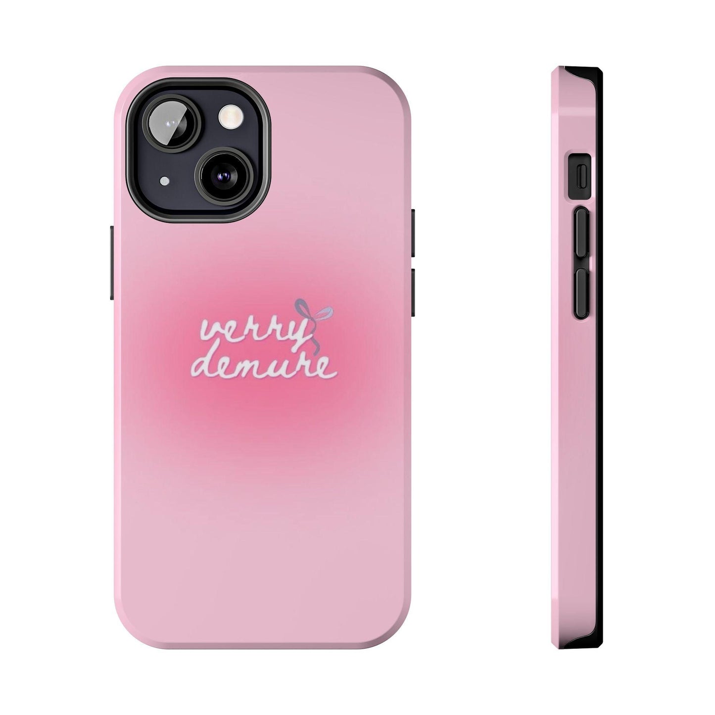 Verry Demure Aura Tough iPhone Cases