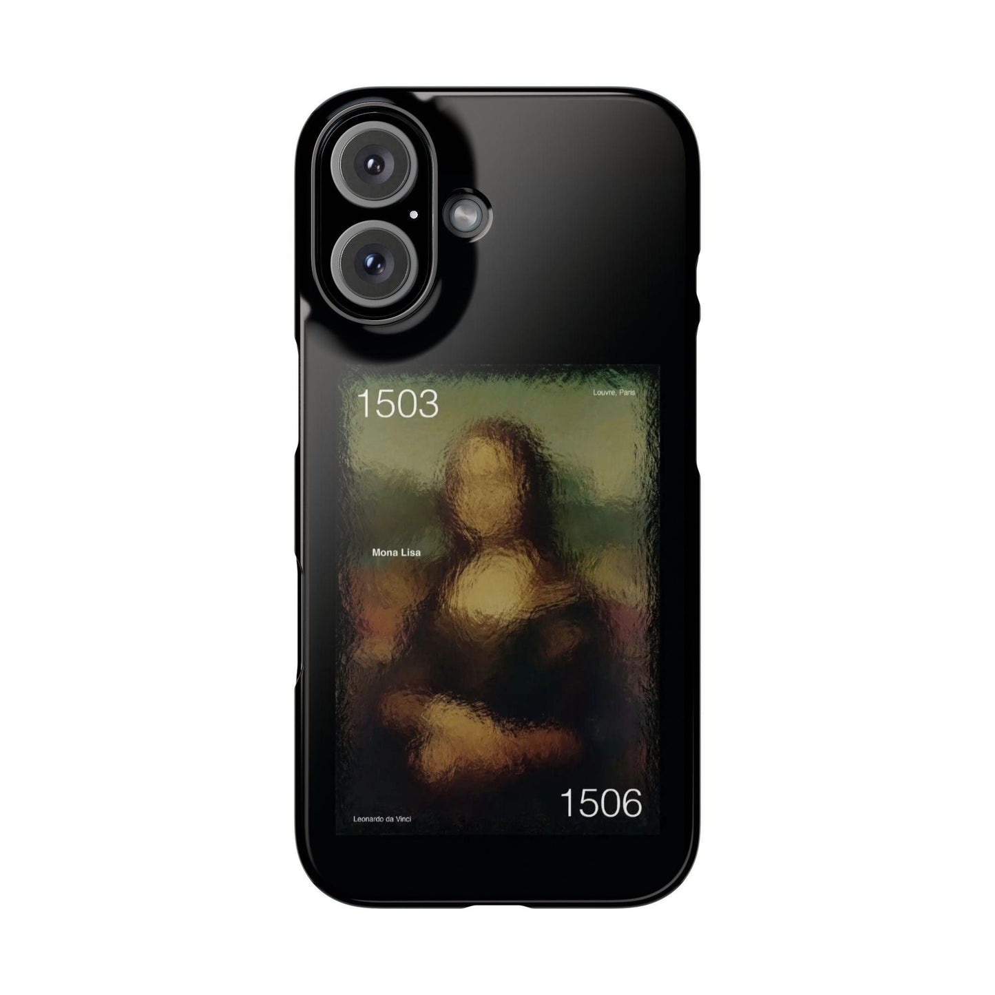 The Blurry Lisa iPhone Snap Cases