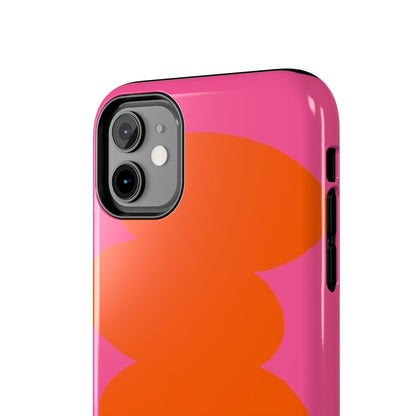 Pink Tangerine Blush Tough iPhone Cases