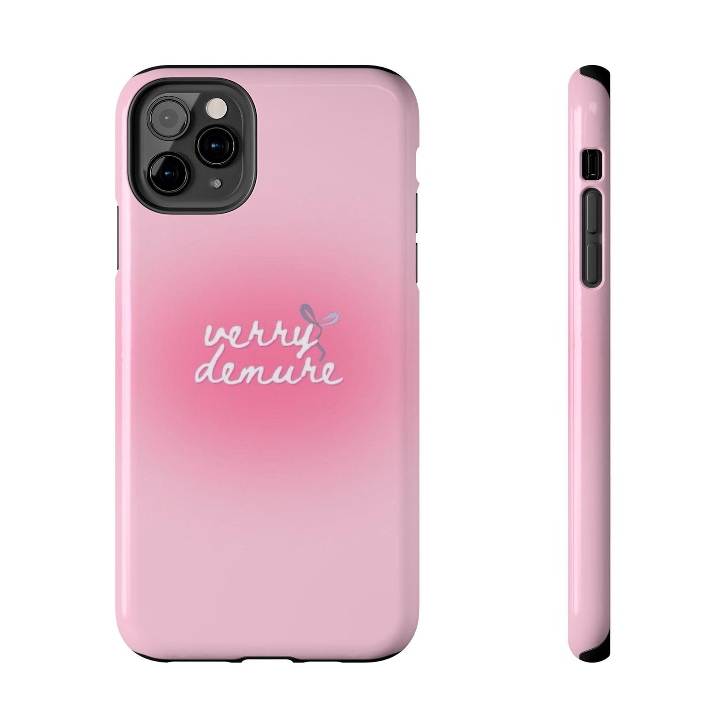 Verry Demure Aura Tough iPhone Cases