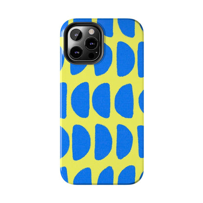 Electric Half-Moons Tough iPhone Cases