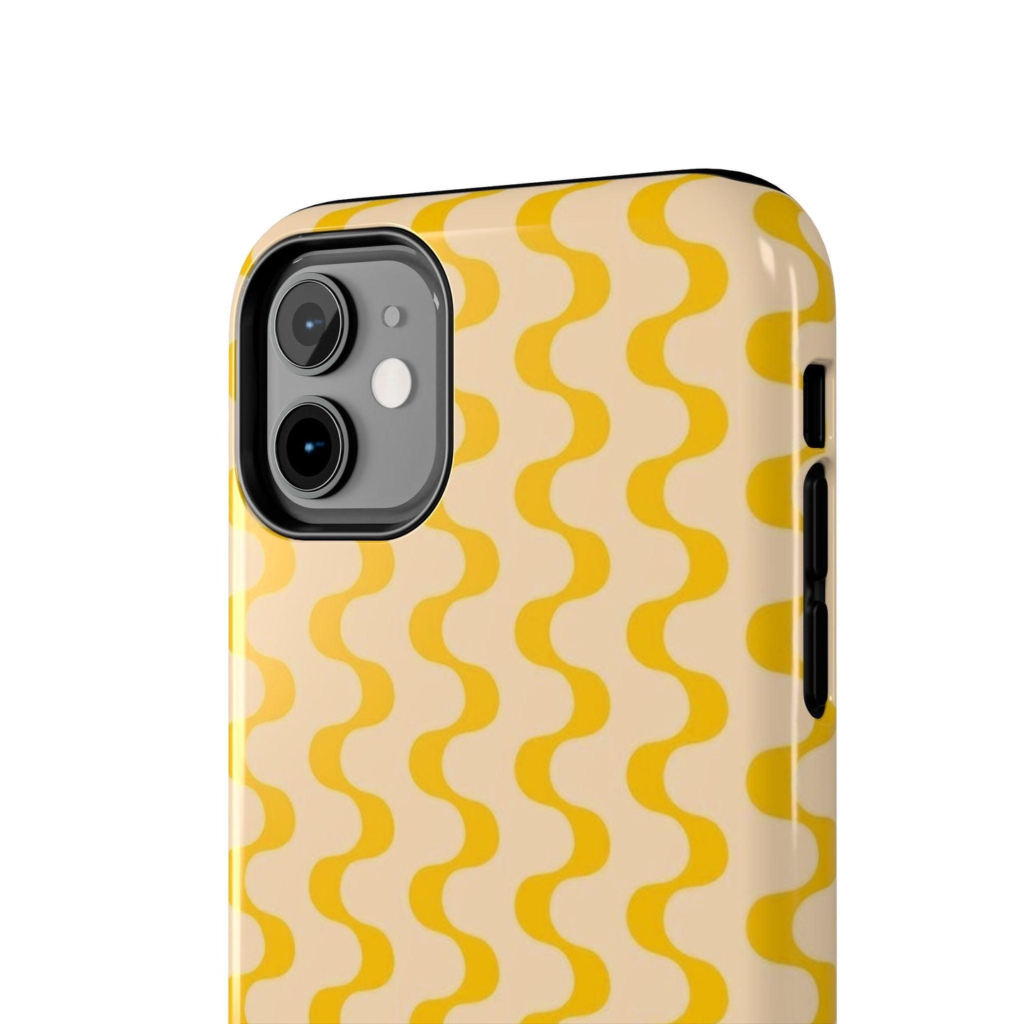 Yellow Dancing Dunes Tough iPhone Cases