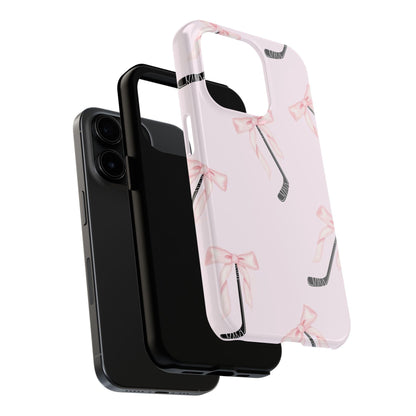 Blush & Puck Elegance Tough iPhone Cases