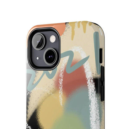 Abstract Splash: Wow Edition Tough iPhone Cases