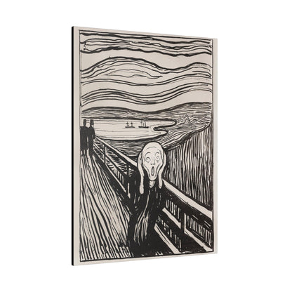 The Scream (1895) by Edvard Munch - Matte Canvas, Stretched, 0.75"