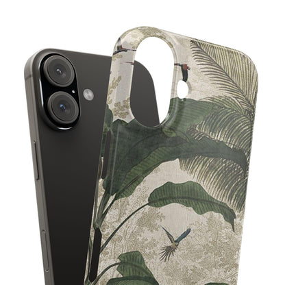 Tropical Paradise Vintage Charm iPhone Cases