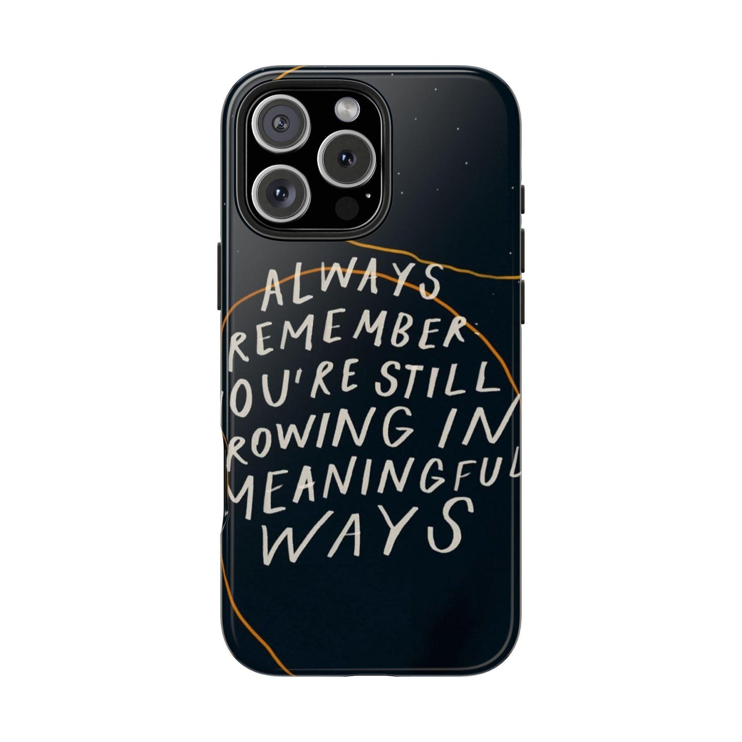 Always Growing Tough iPhone Cases