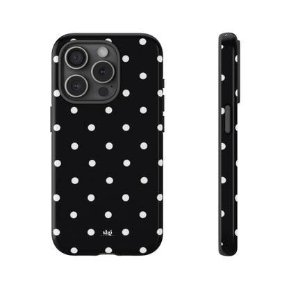 Classic Black Polka Dot Phone Case