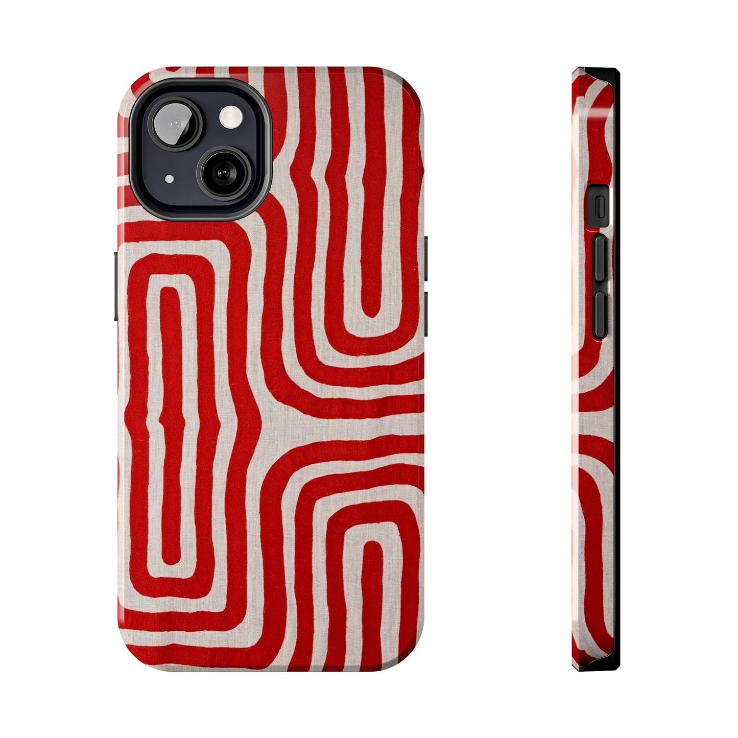 Scarlet Labyrinth Tough iPhone Cases