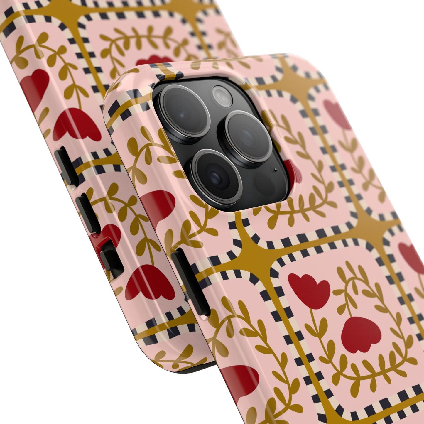 Floral Quirkiness Designer Tough iPhone Cases